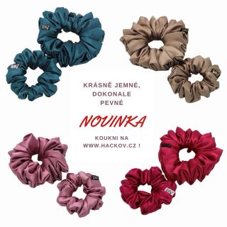 Novinkaaa! Máme velikou radost, že Vám můžeme představit spolupráci s Elly scrunchies. Saténové gumičky, které jsou šetrné...
